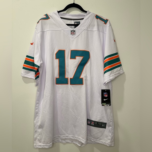 NWT Jaylen Waddle Miami Dolphins Jersey - Picture 1 of 6
